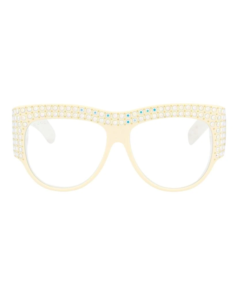 商品Gucci|Round-Frame Acetate Sunglasses,价格¥2984,第1张图片