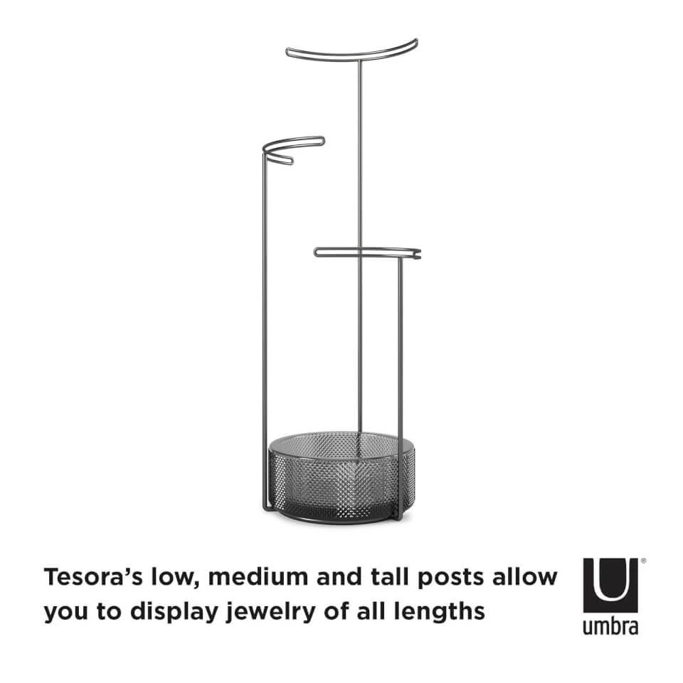商品Umbra|Umbra Tesora Jewellery Stand - Smoke,价格¥127,第5张图片详细描述