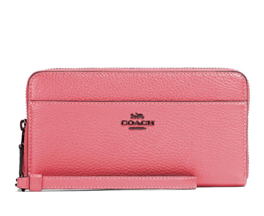 商品Coach|Accordion Zip Wristlet Wallet,价格¥1615,第1张图片