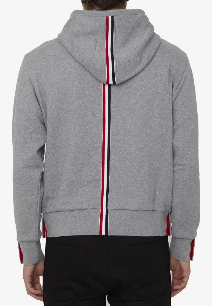 商品Thom Browne|Name Tag Patch Hooded Sweatshirt,价格¥8291,第4张图片详细描述