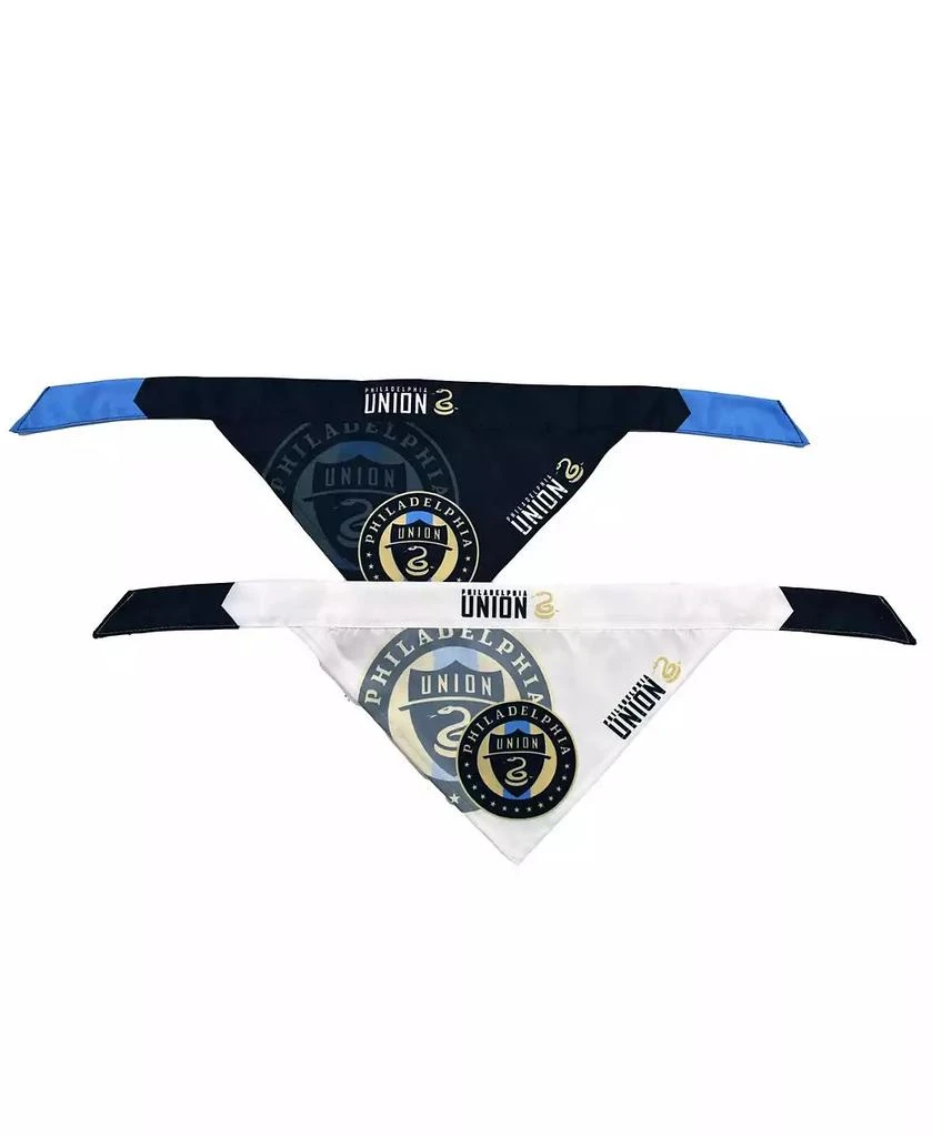 商品Little Earth|Philadelphia Union Two-Pack Pet Bandana Set,价格¥165,第1张图片