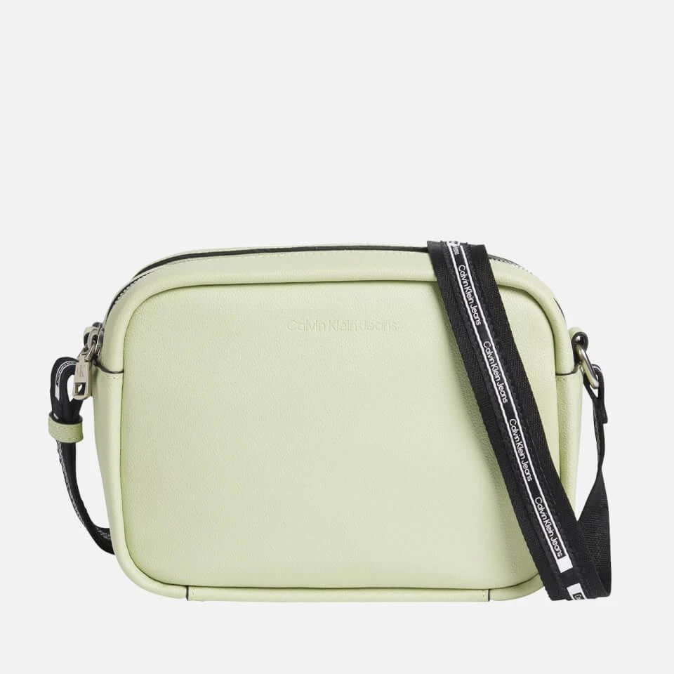 商品Calvin Klein|Calvin Klein Jeans Women's Ultralight Double Zip Camera Bag - Jaded Green,价格¥424,第1张图片