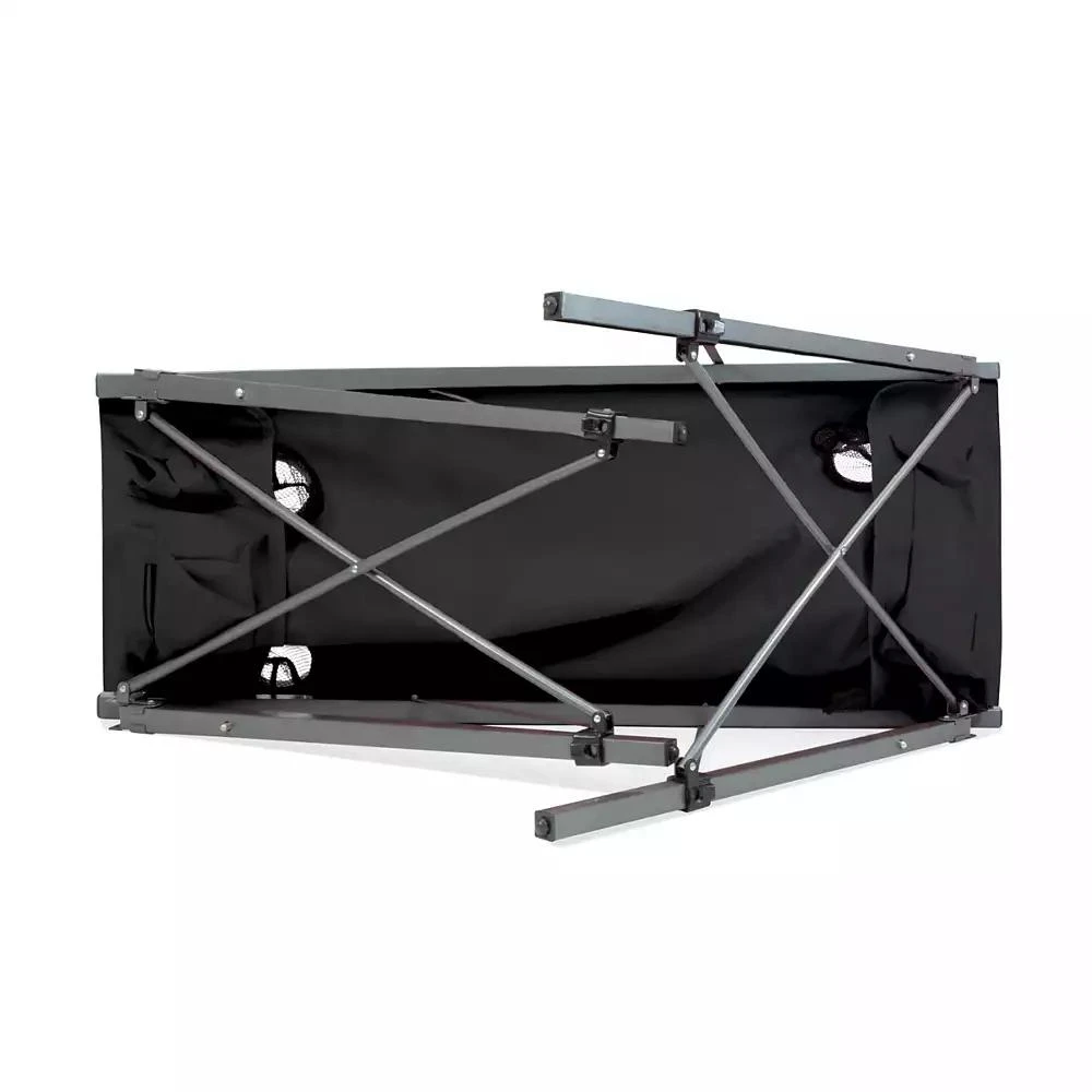 by Picnic Time Black Travel Table Portable Folding Table 商品