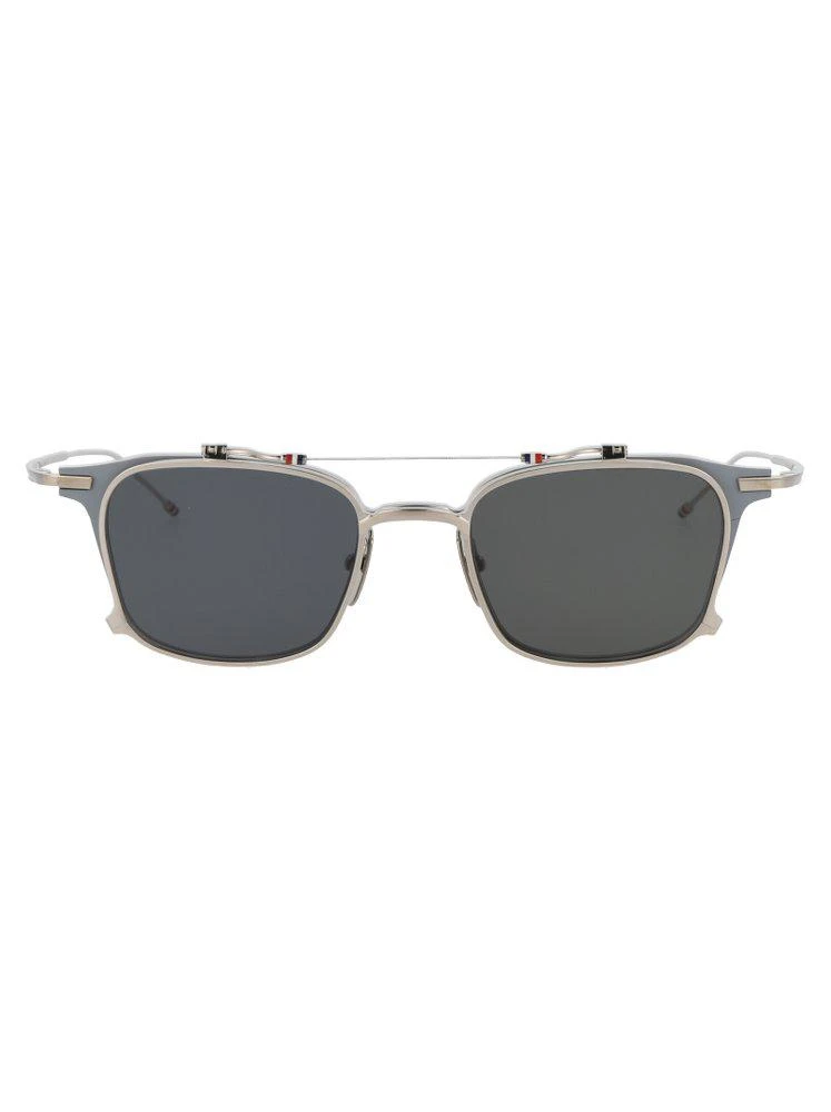 商品Thom Browne|Thom Browne Eyewear Pilot Frame Sunglasses,价格¥6466,第1张图片