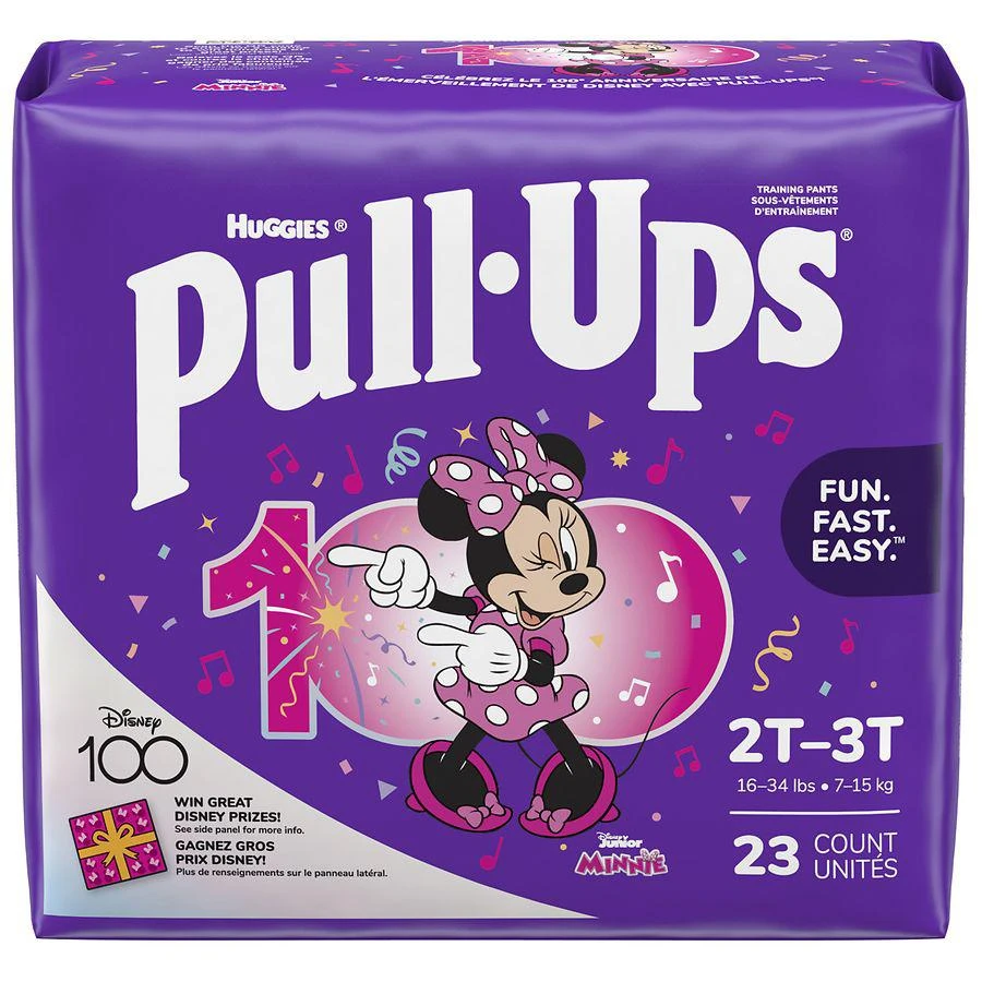 商品Huggies Pull-Ups|Girls' Potty Training Pants 2T-3T Size,价格¥125,第2张图片详细描述