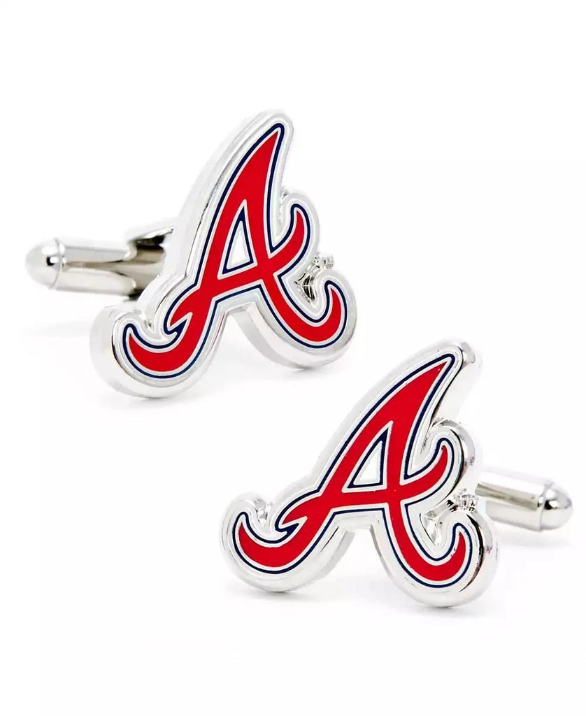 商品Cufflinks Inc.|Atlanta Braves Cufflinks,价格¥430,第1张图片