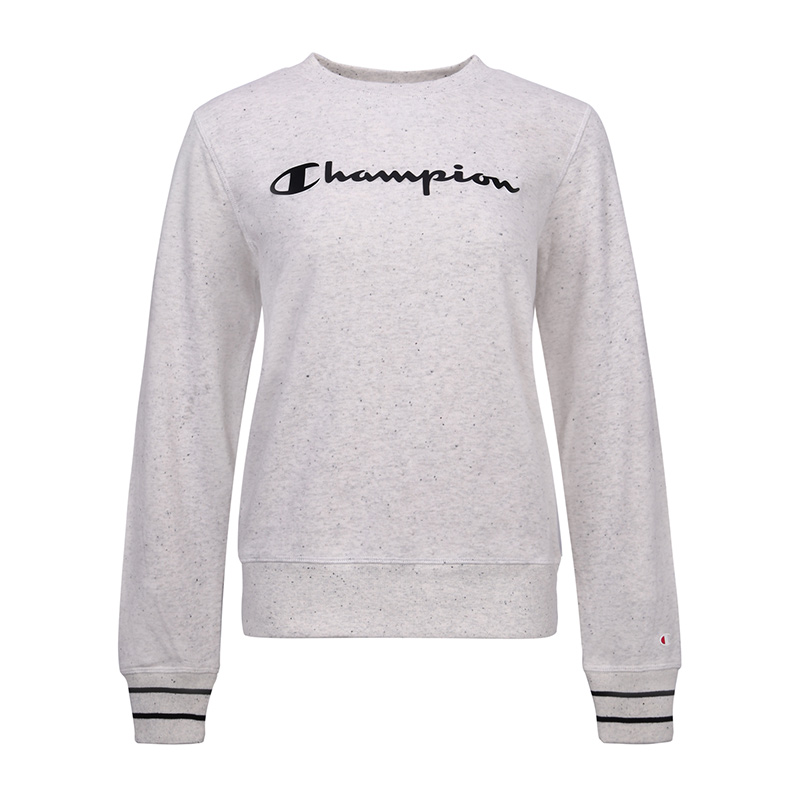 Champion 灰色棉、涤纶女士卫衣 111387-EM020商品第1张图片规格展示