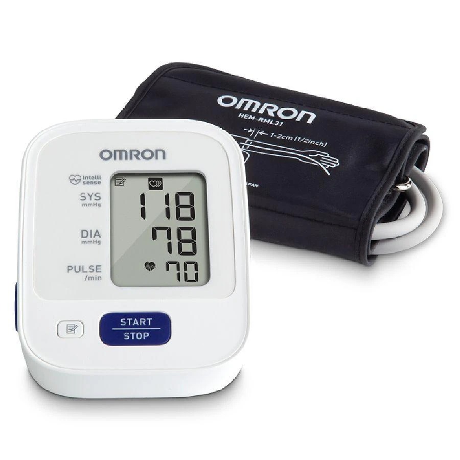 商品omron|3 Series Upper Arm Blood Pressure Monitor (BP7100),价格¥502,第1张图片