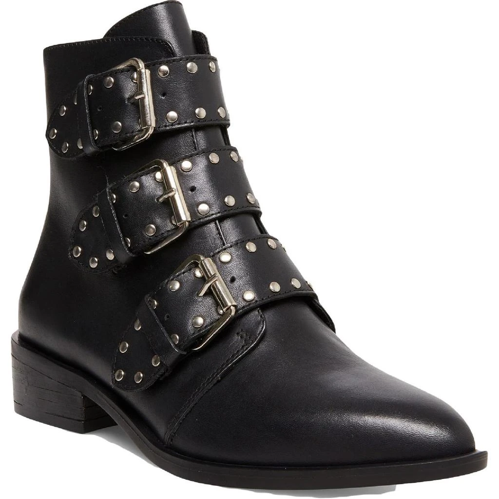 商品Steven New York|Steven New York Womens Hazan Leather Ankle Booties,价格¥293,第1张图片