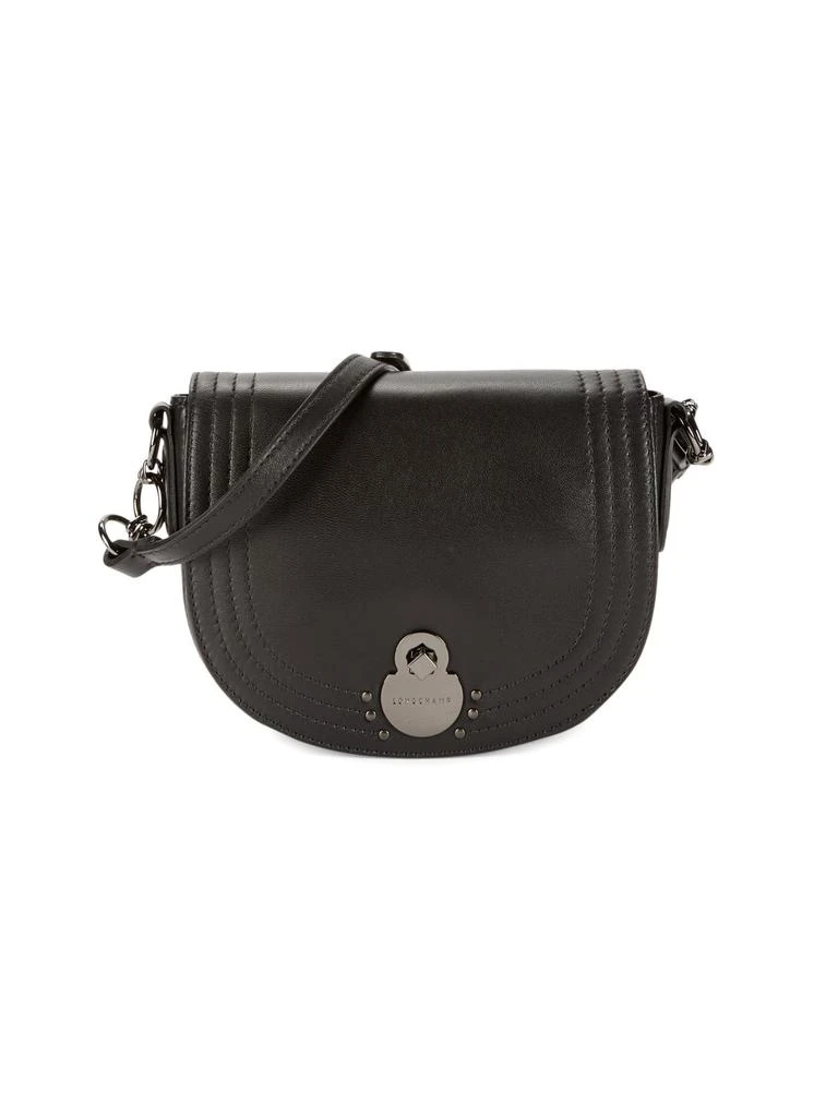 商品Longchamp|Leather Saddle Bag,价格¥1197,第1张图片