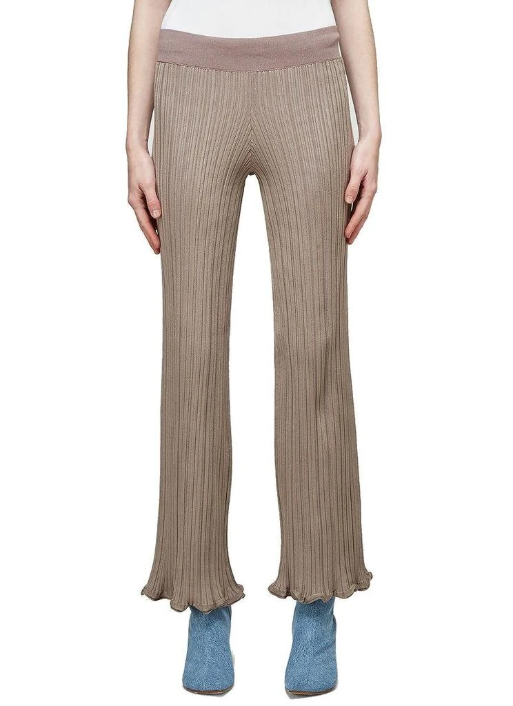 商品Acne Studios|Acne Studios Ruffled Ribbed Pants,价格¥1154,第1张图片