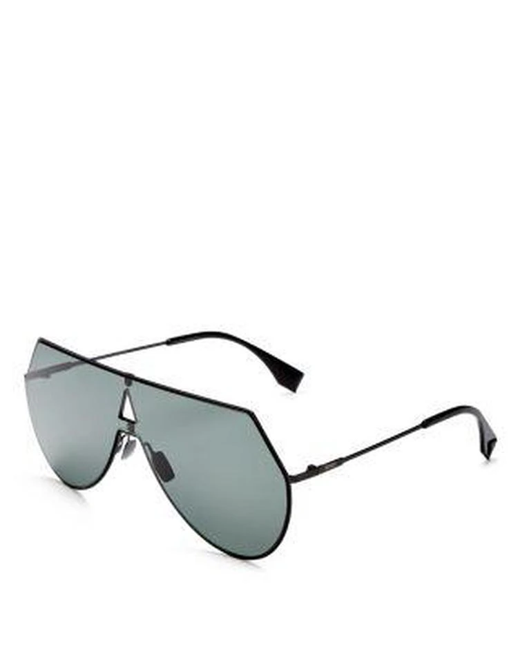 商品Fendi|Women's Eyeline Shield Sunglasses, 55mm,价格¥3887,第2张图片详细描述