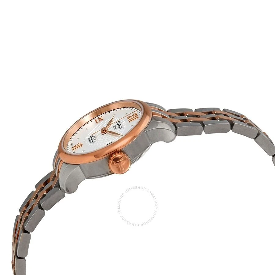 商品Tissot|Le Locle Silver Diamond Dial Automatic Two Tone Ladies Watch T41.2.183.16,价格¥4258,第2张图片详细描述
