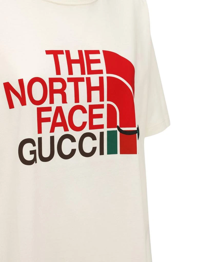 商品Gucci|The North Face Printed Cotton T-shirt,价格¥5275,第4张图片详细描述