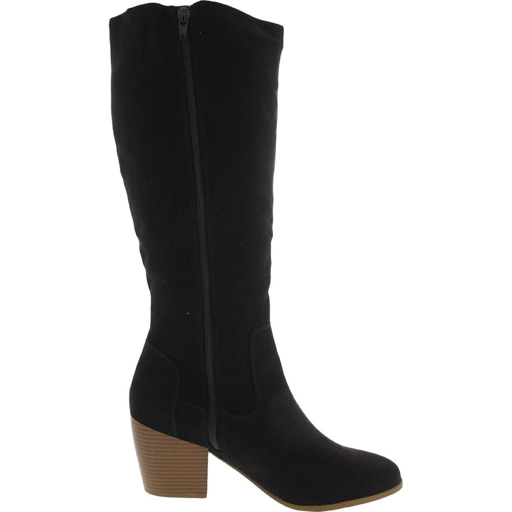 Style & Co. Womens Warrda  Faux Suede Zip Up Mid-Calf Boots商品第3张图片规格展示