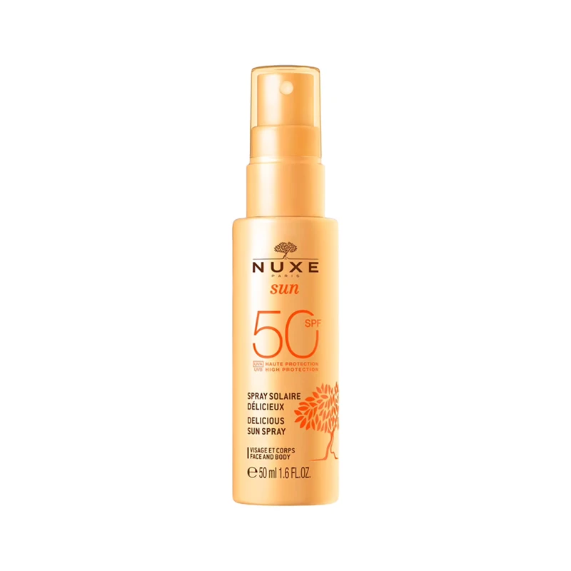 商品NUXE|Nuxe欧树 面部身体防护喷雾50ml SPF50防水防汗全身可用清爽控油,价格¥131,第1张图片