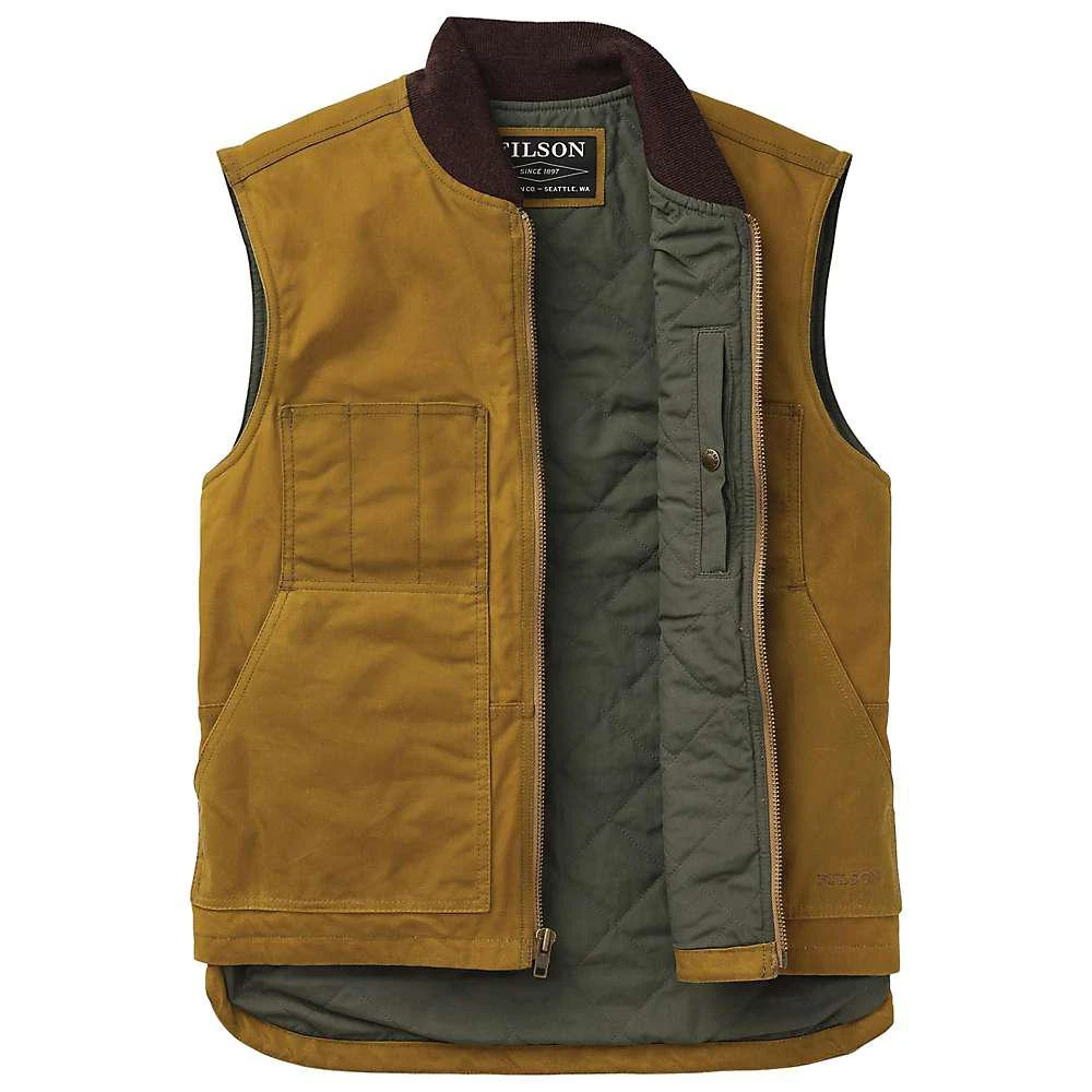 商品Filson|Filson Men's Tin Cloth Insulated Work Vest,价格¥1876,第3张图片详细描述