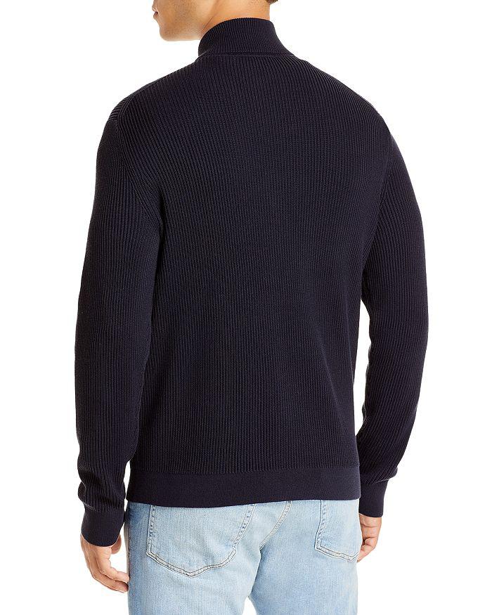 Walton Organic Cotton Full Zip Ribbed Sweater商品第3张图片规格展示