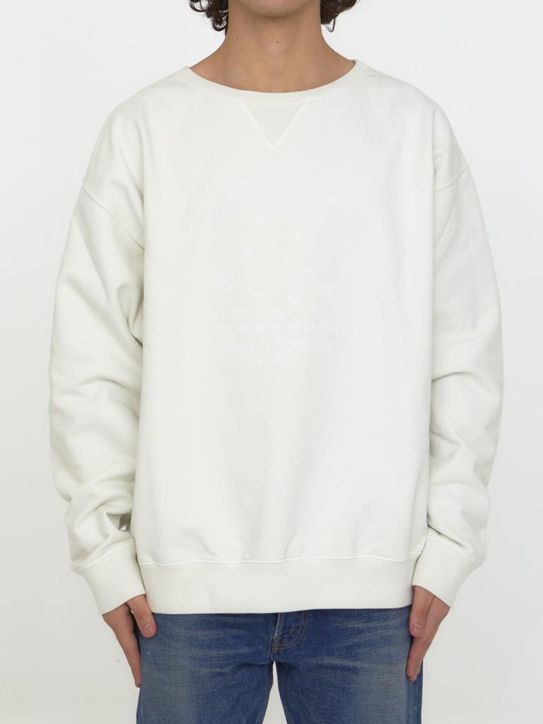 商品MAISON MARGIELA|Maison Margiela Numerical Logo Sweatshirt,价格¥5098,第1张图片