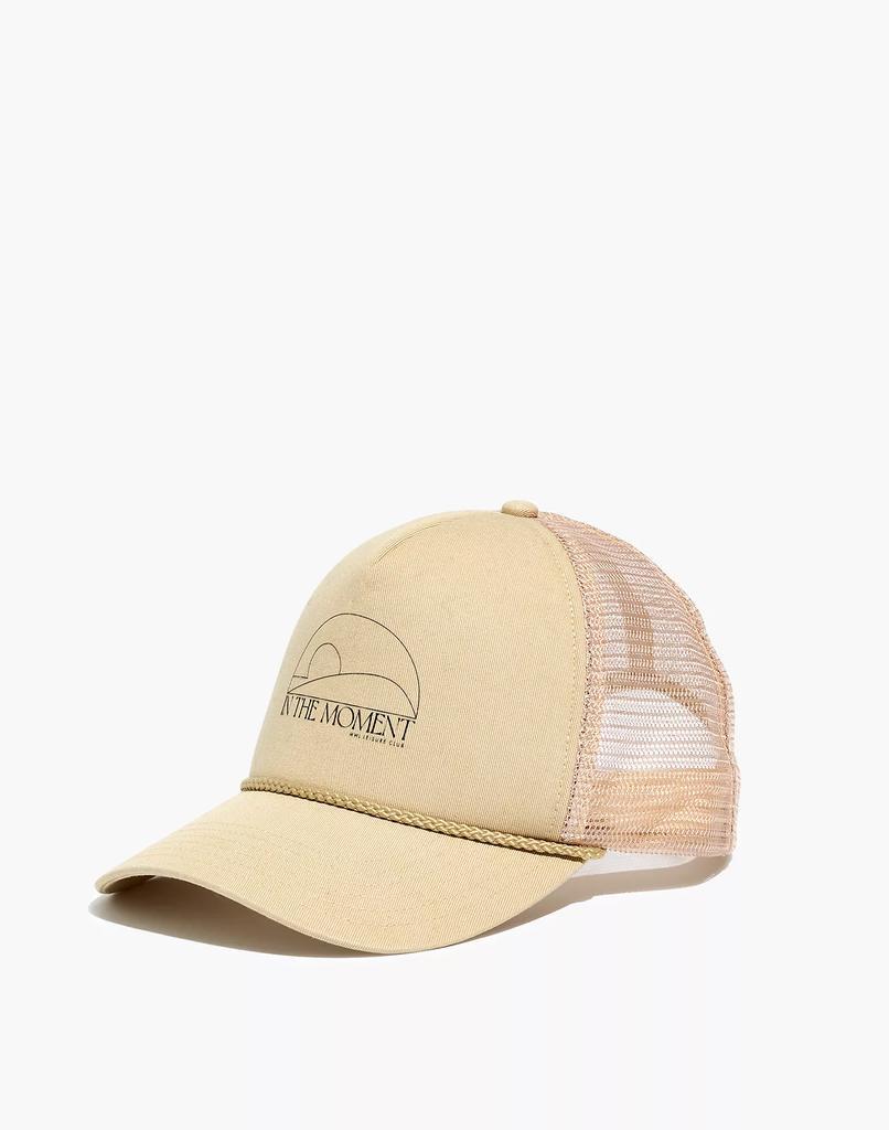 商品Madewell|MWL Recreation Club Organic Cotton Trucker Hat,价格¥175,第3张图片详细描述