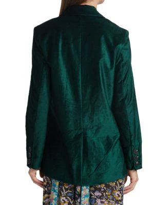 商品Free People|Ashby Velvet Blazer,价格¥595,第2张图片详细描述