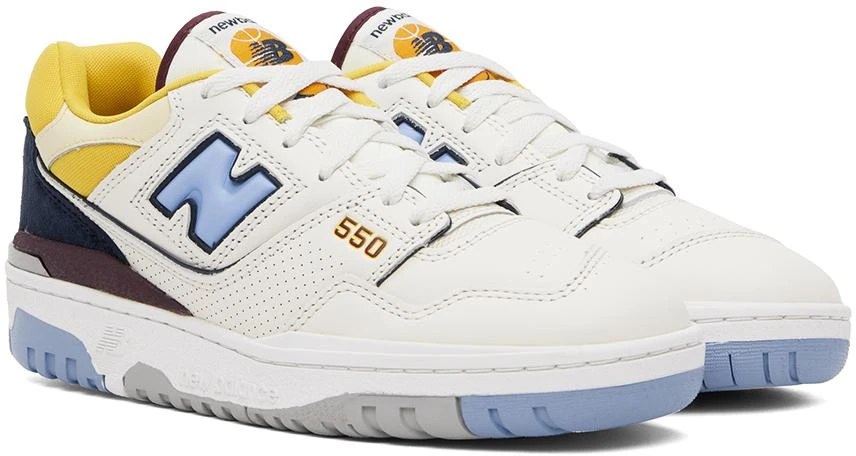 商品New Balance|White BB550 Sneakers,价格¥759,第4张图片详细描述