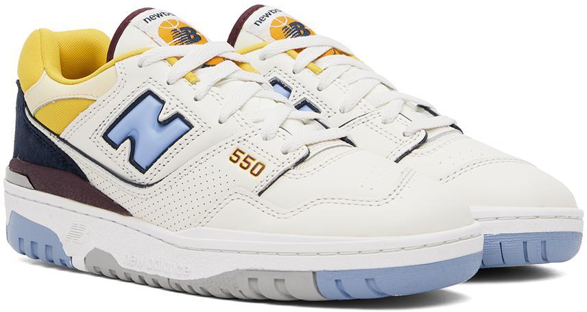 商品New Balance|White BB550 Sneakers,价格¥881,第6张图片详细描述