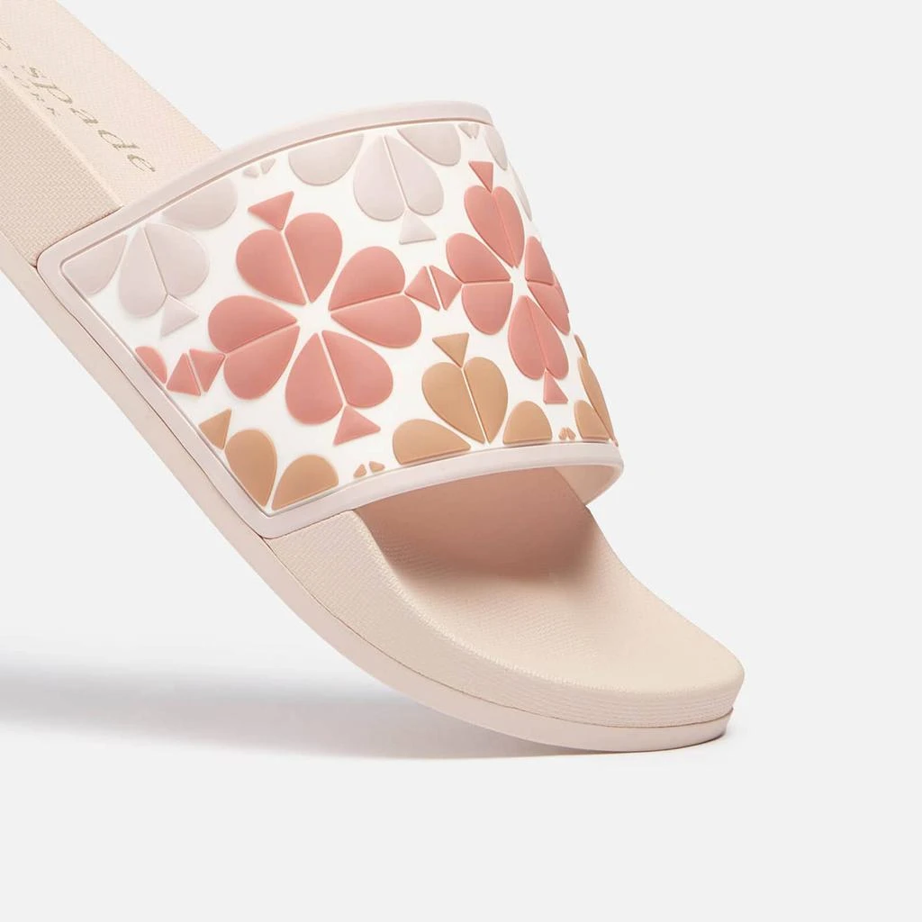 商品Kate Spade|Kate Spade New York Women's Olympia Slide Sandals - Multi/Optic White,价格¥159,第5张图片详细描述