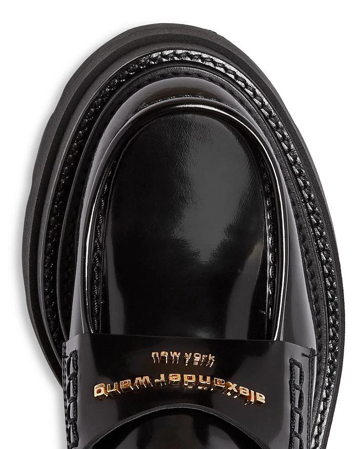 商品Alexander Wang|Women's Carter Platform Loafer Booties,价格¥5867,第3张图片详细描述