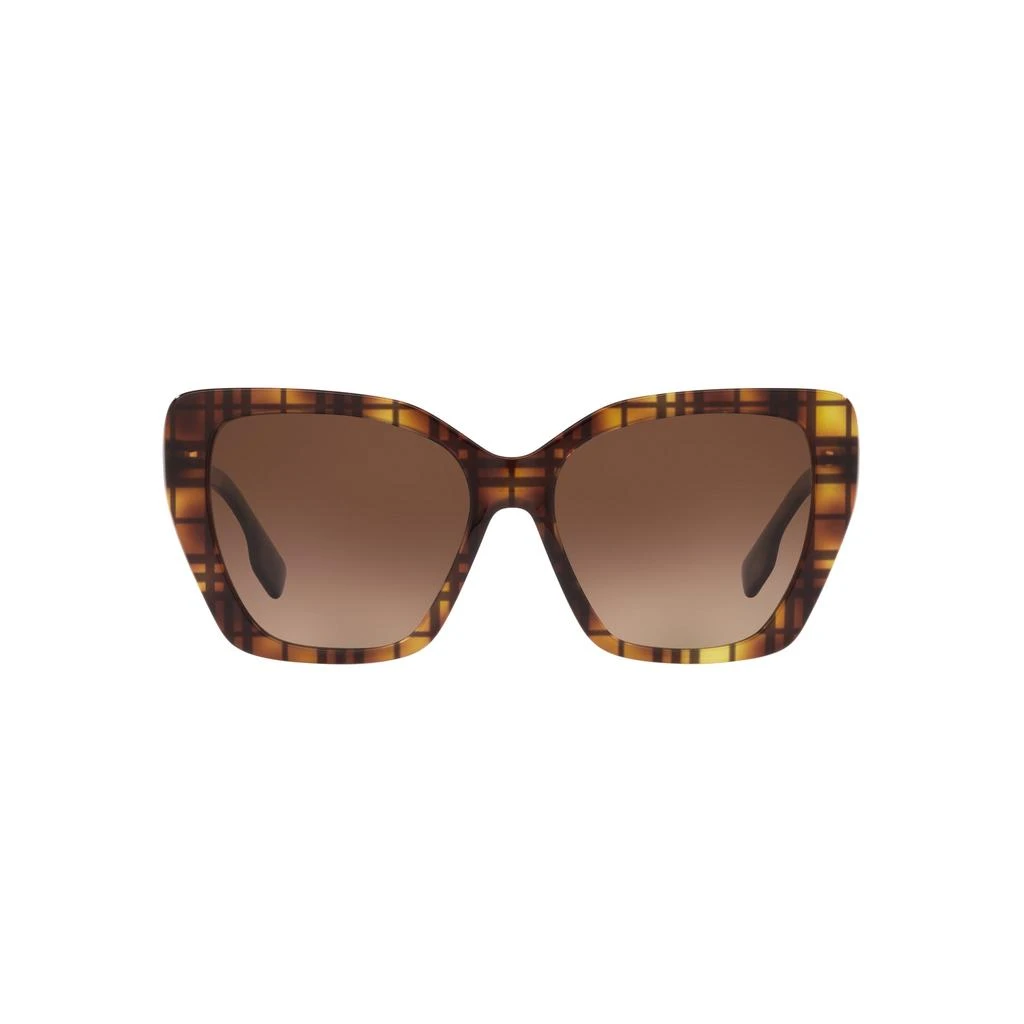 商品Burberry|Burberry  BE 4366 3982T5 55mm Womens Butterfly Sunglasses,价格¥700,第1张图片