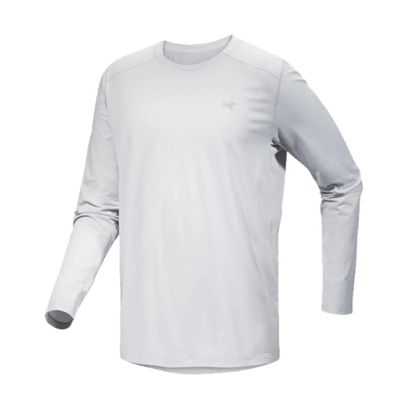 商品Arc'teryx|ARCTERYX始祖鸟 CORMAC CREW 男士长袖白色T恤,价格¥606,第1张图片