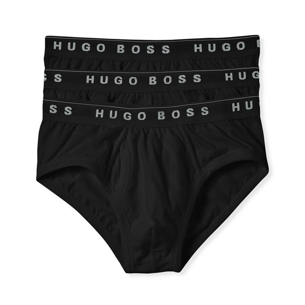 商品Hugo Boss|Men's Underwear, Traditional Classic Cotton Brief 3 Pack,价格¥217,第1张图片