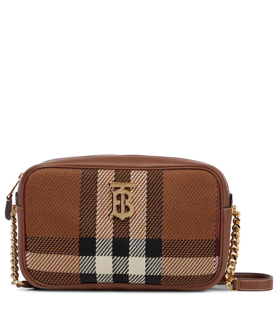 商品Burberry|Lola Small checked camera bag,价格¥10525,第1张图片