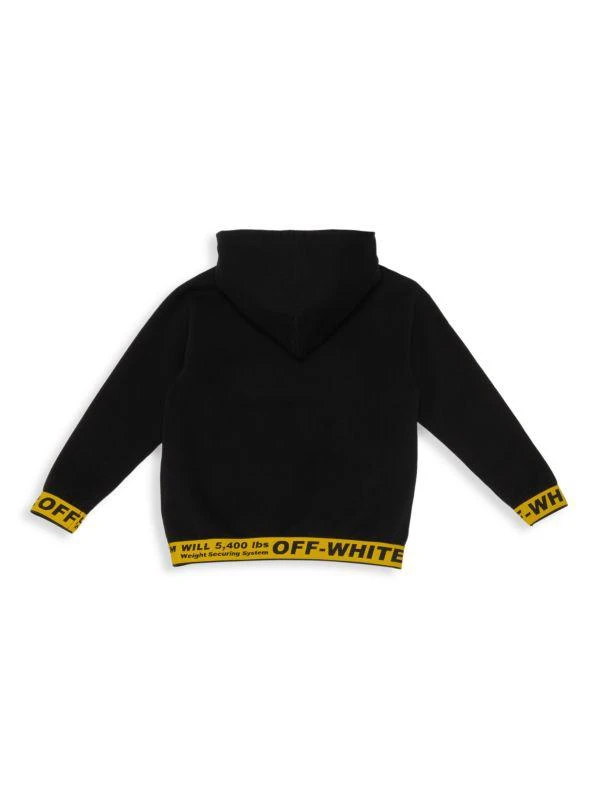 商品Off-White|Little Boy's & Boy's Off Industrial Hoodie,价格¥1237,第2张图片详细描述