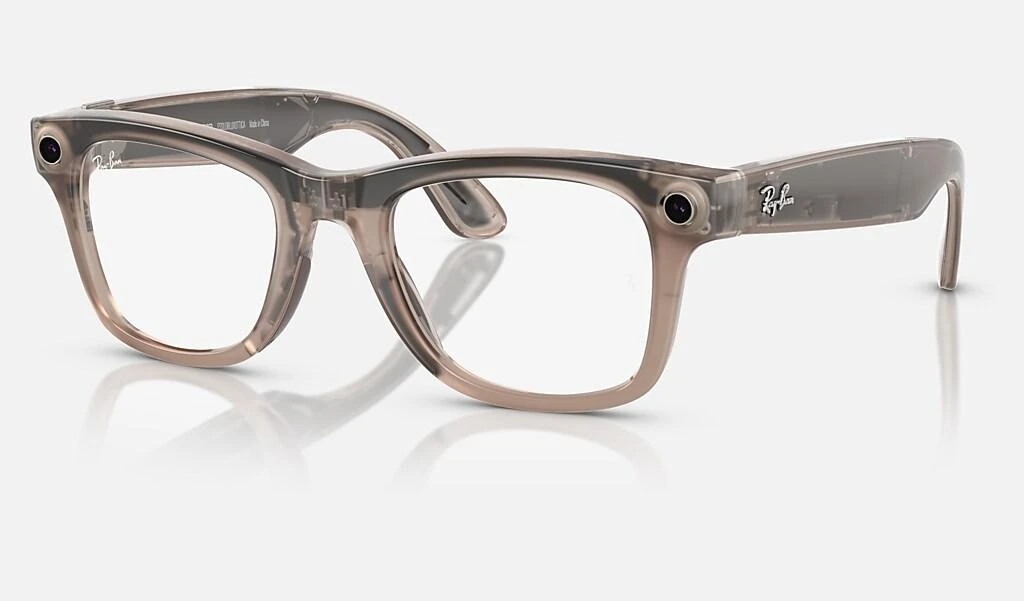 商品Ray-Ban|雷朋 Meta Wayfarer 智能太阳镜 方形中性  多款配色,价格¥2279,第1张图片