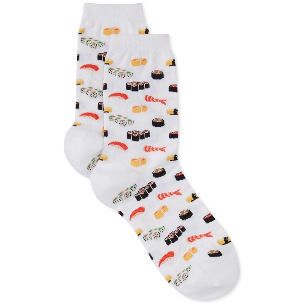 商品Hot Sox|寿司袜子Hot Sox Sushi Print Trouser Socks,价格¥67,第1张图片