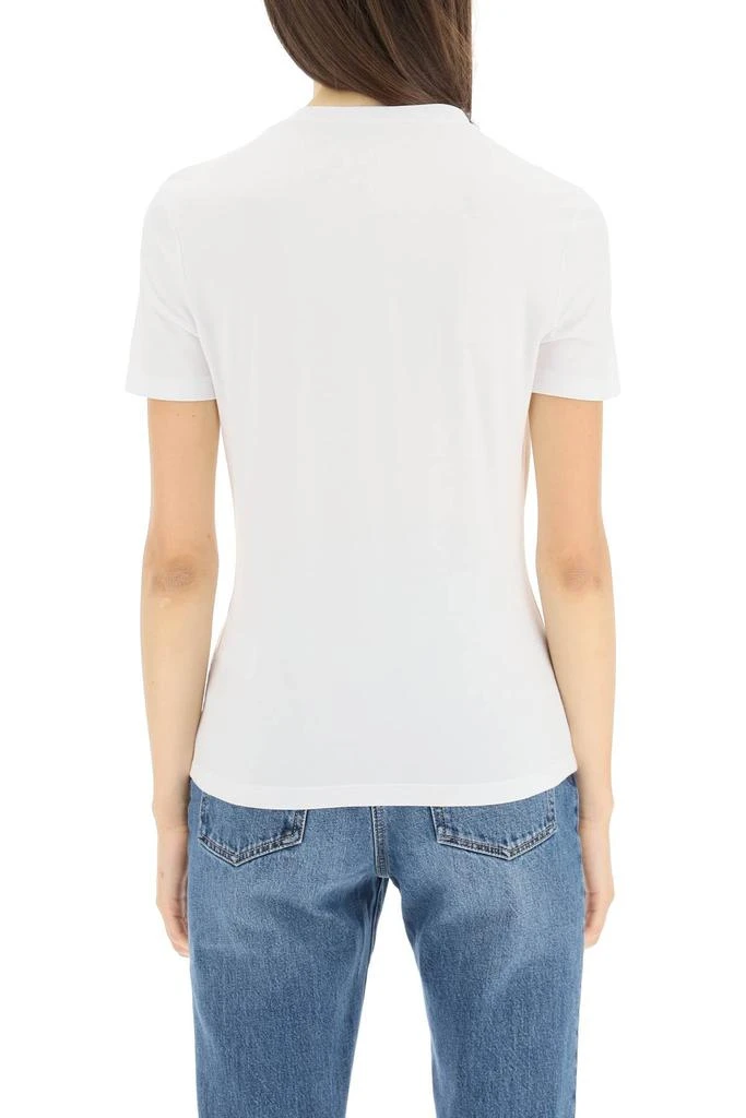 商品Versace|Versace rhinestone logo t-shirt,价格¥3495,第3张图片详细描述