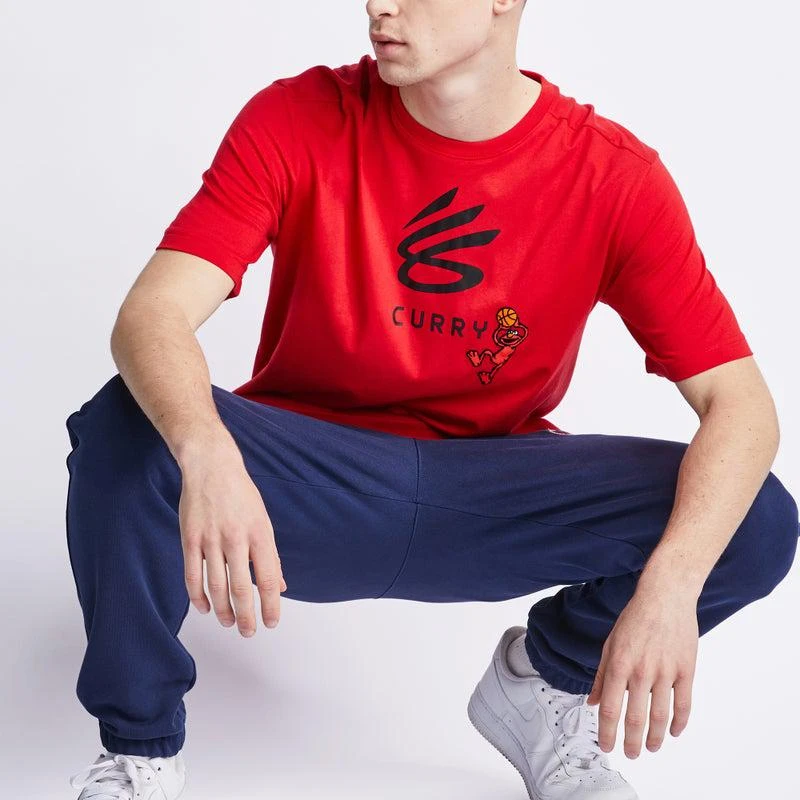 商品Under Armour|Under Armour Curry - Men T-Shirts,价格¥298,第4张图片详细描述