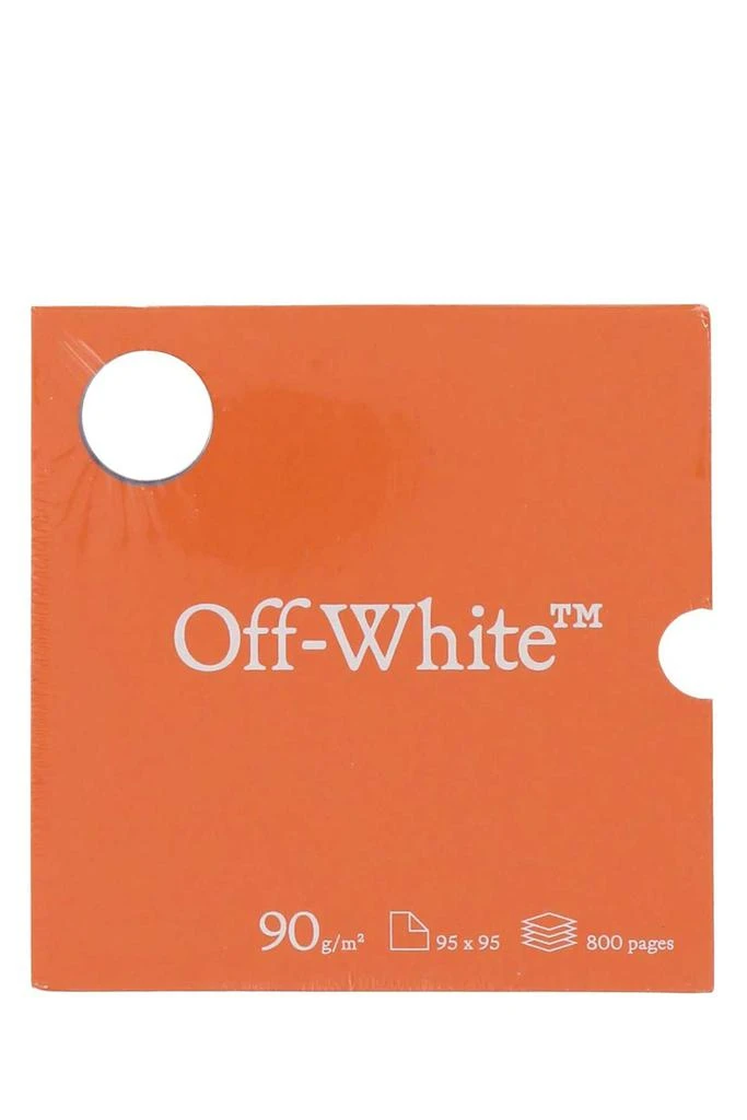 商品Off-White|Off-White Meteor Cut-Out Logo Detailed Notebook,价格¥499,第1张图片