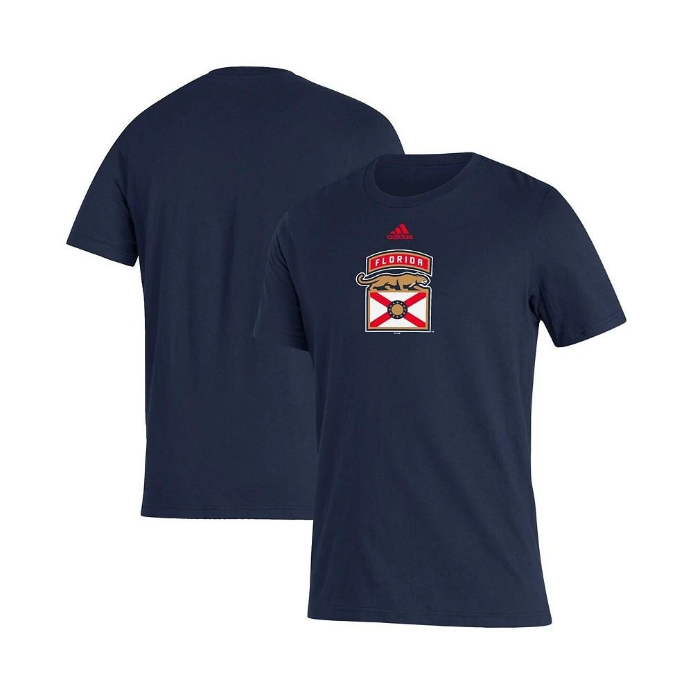 商品Adidas|Men's Navy Florida Panthers Amplifier T-shirt,价格¥150,第1张图片