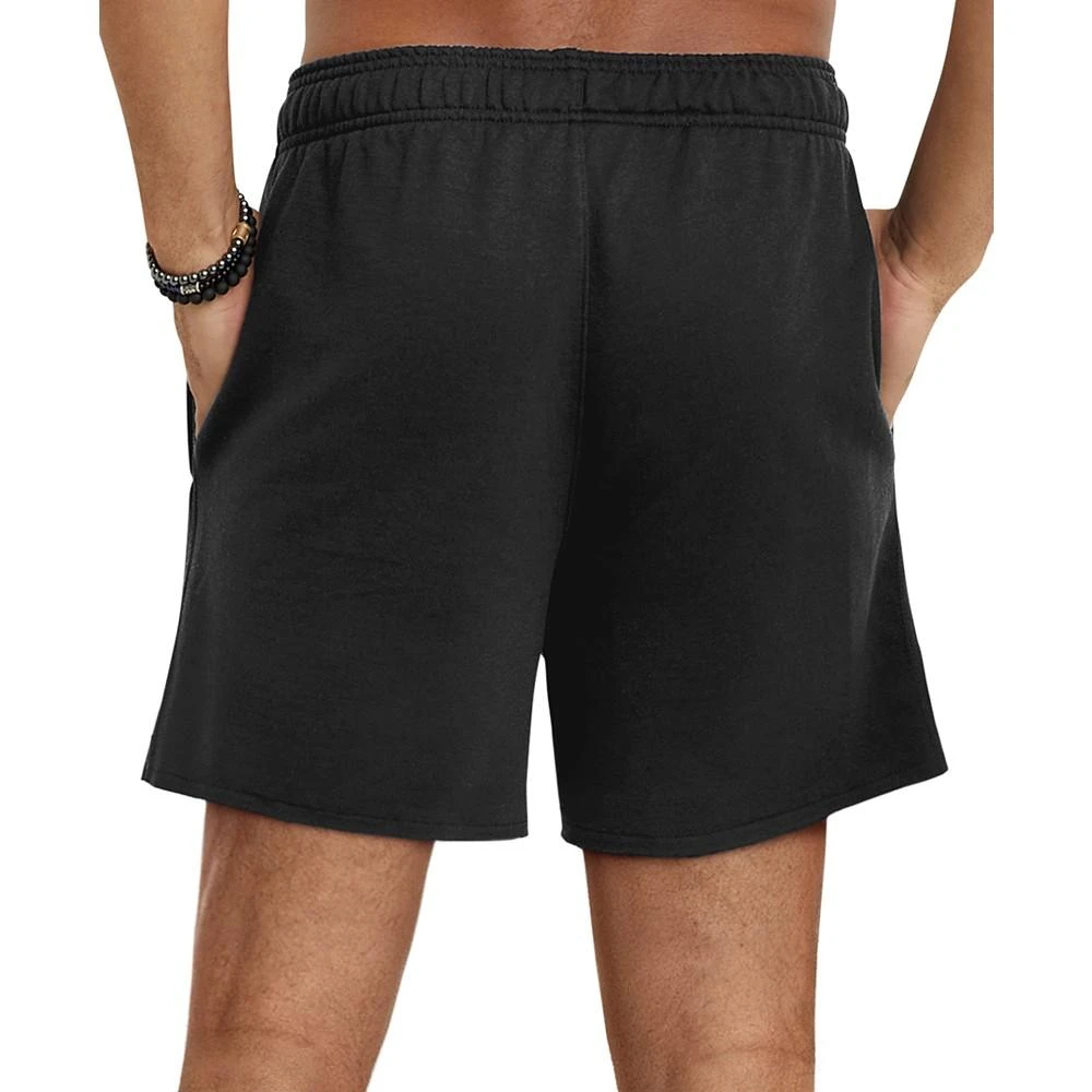 商品CHAMPION|Men's Powerblend Standard-Fit Logo-Print 7" Fleece Shorts,价格¥103,第2张图片详细描述