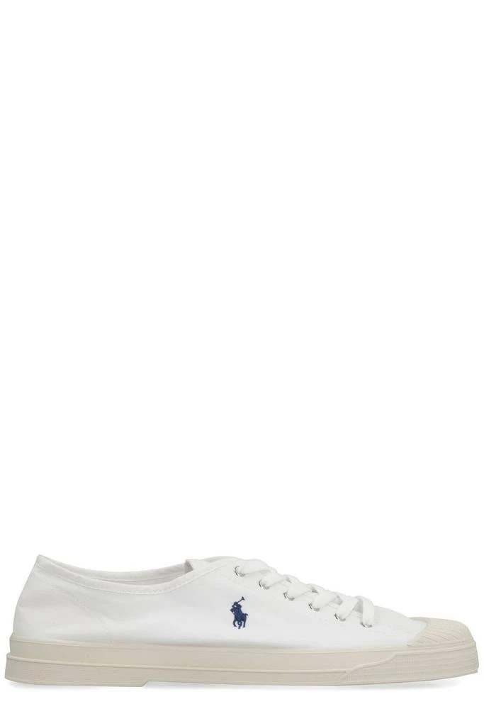 商品Ralph Lauren|Polo Ralph Lauren Logo Embroidered Lace-Up Sneakers,价格¥388,第1张图片