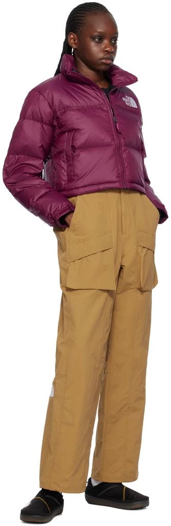 商品The North Face|Purple Nuptse Short Down Jacket,价格¥1095,第4张图片详细描述