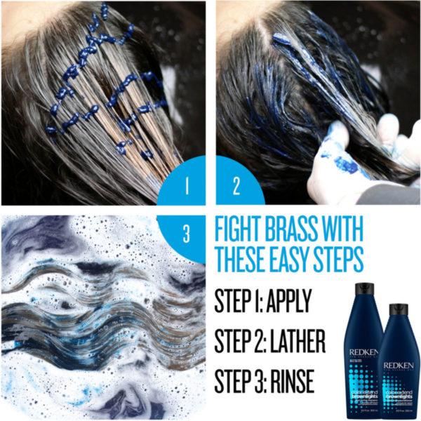 Color Extend Brownlights Blue Toning Sulfate-Free Shampoo商品第3张图片规格展示