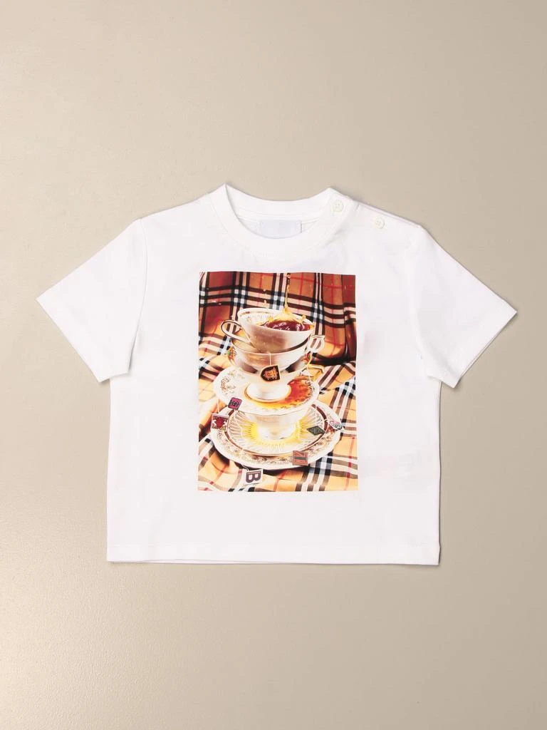 商品Burberry|Burberry cotton t-shirt with print,价格¥815,第1张图片