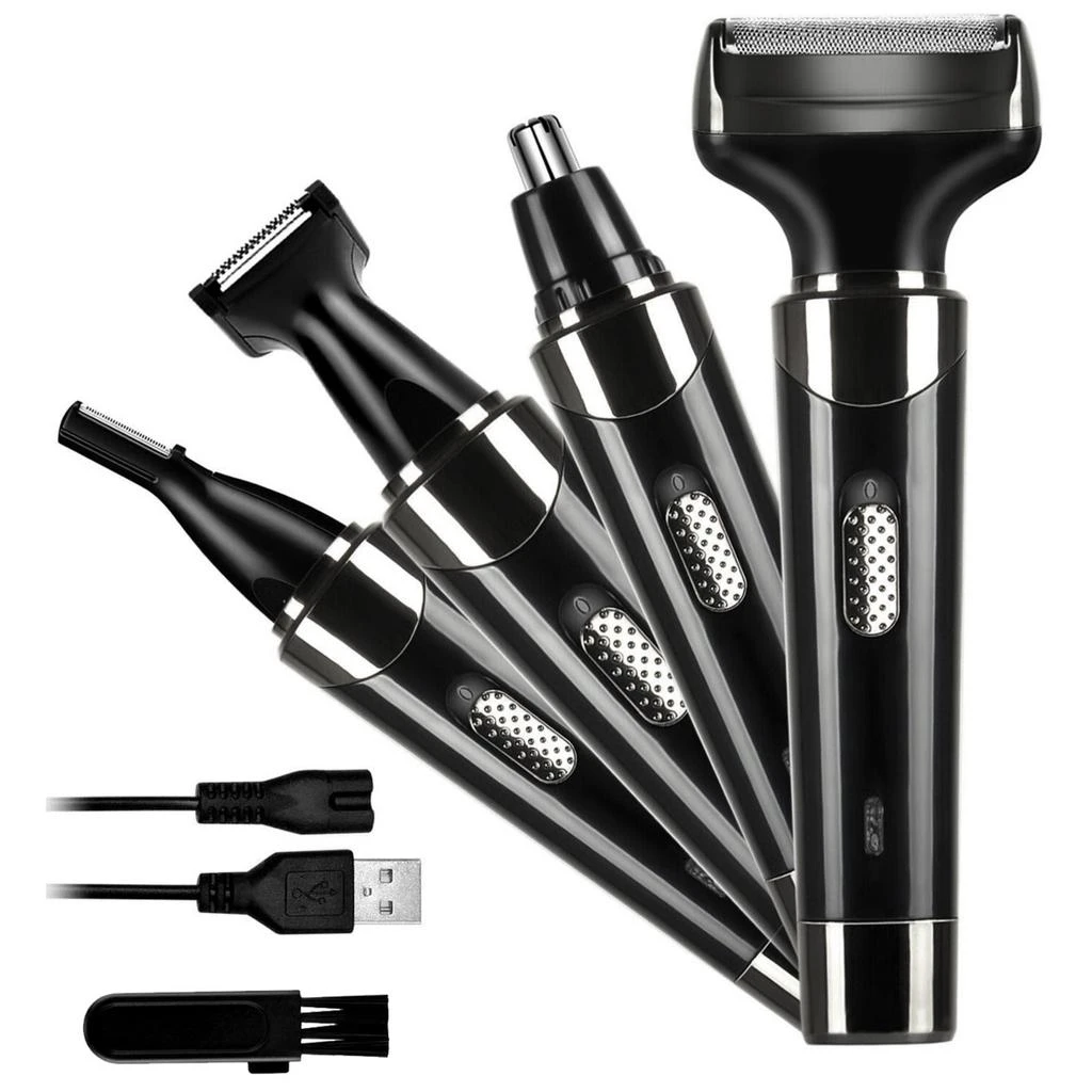 商品Global Bazaar|4-in-1 Rechargeable Razor Hair Trimmer for Men & Women,价格¥280,第1张图片