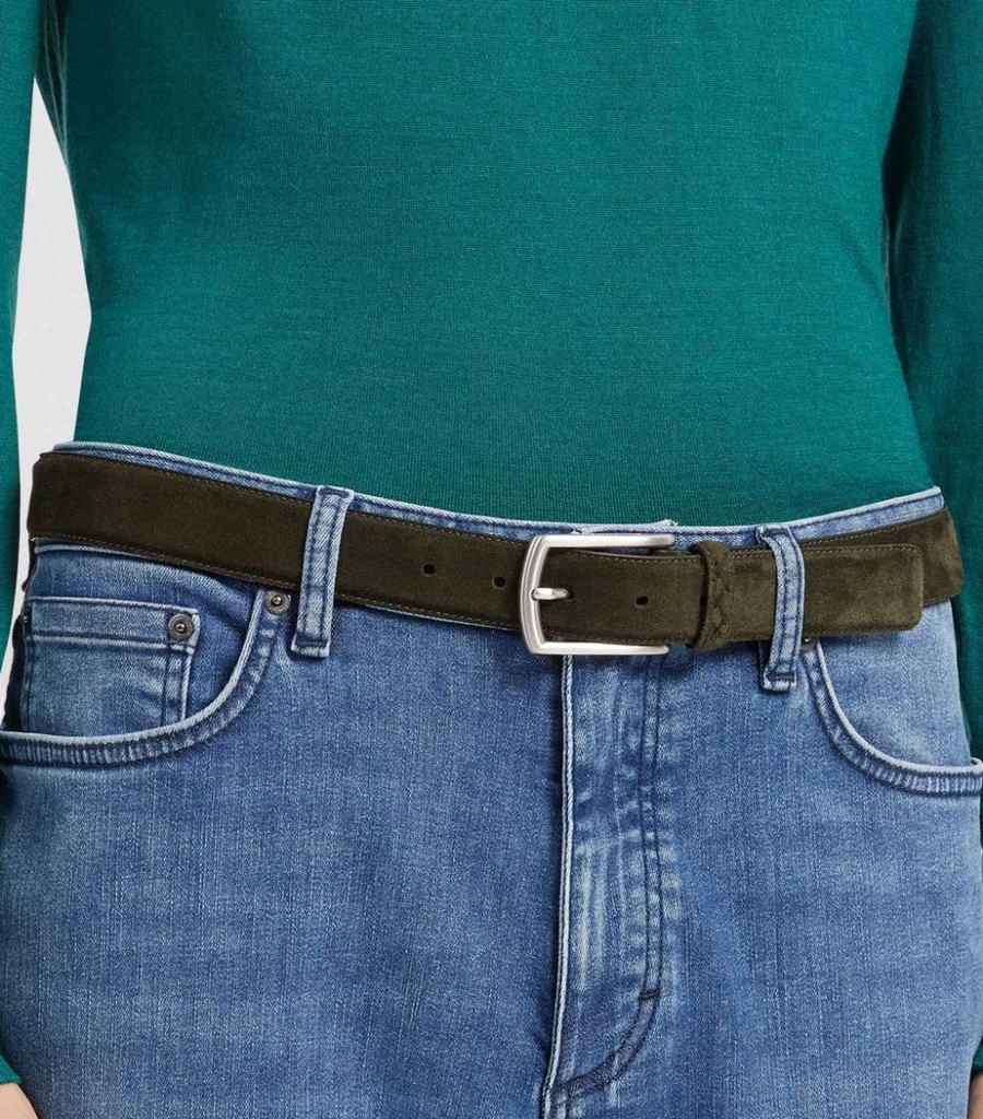 商品Zegna|Suede Belt,价格¥3319,第2张图片详细描述