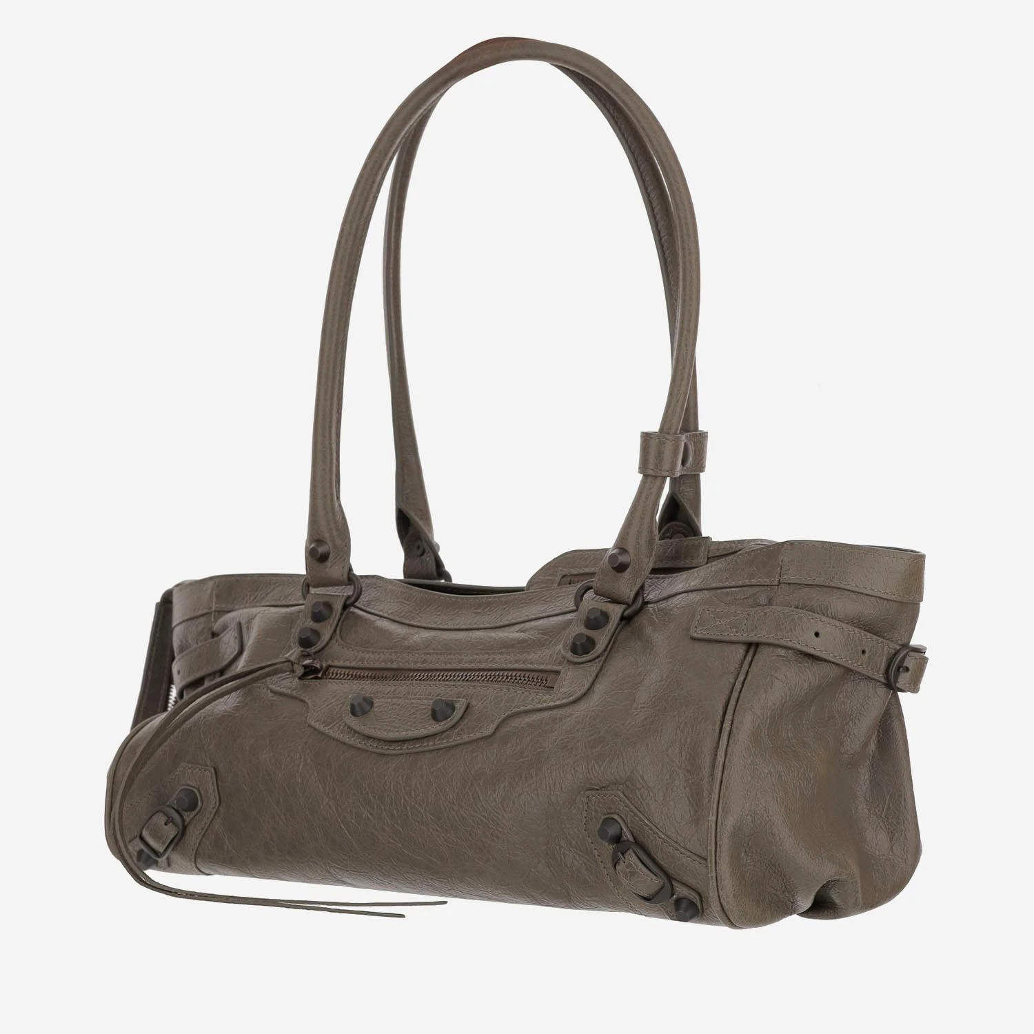 商品【商品预售15天发货】 Balenciaga|Balenciaga 女士单肩包 8457042ABEK3258 绿色,价格¥16925,第3张图片详细描述