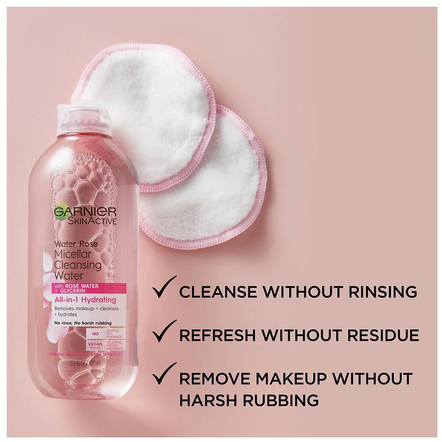 Micellar Cleansing Water & Makeup Remover with Rose Water For Normal to Dry Skin 商品