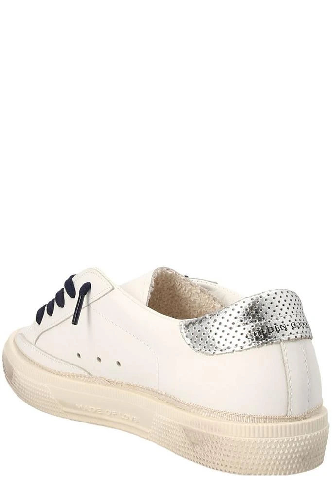 商品Golden Goose|Golden Goose Kids Super Star Lace-Up Sneakers,价格¥1063-¥1160,第2张图片详细描述